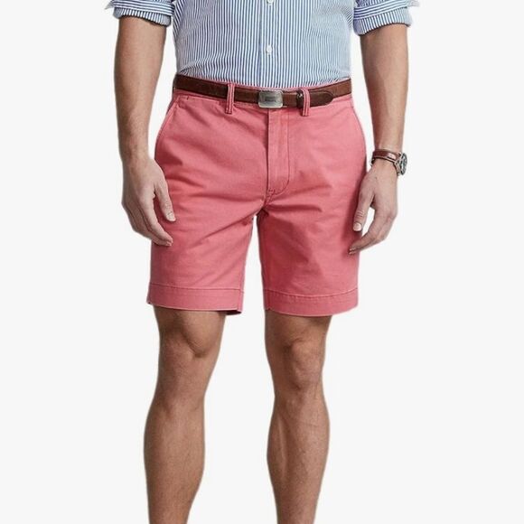 Polo Ralph Lauren salmon cargo Shorts size 35 - Picture 9 of 10